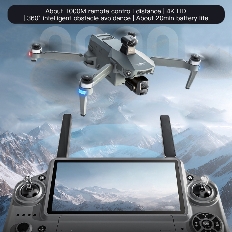 KF100 MAX GPS Drone 4K กล้อง 3 - Fpv Drone Charger บทวิจารณ์และราคา