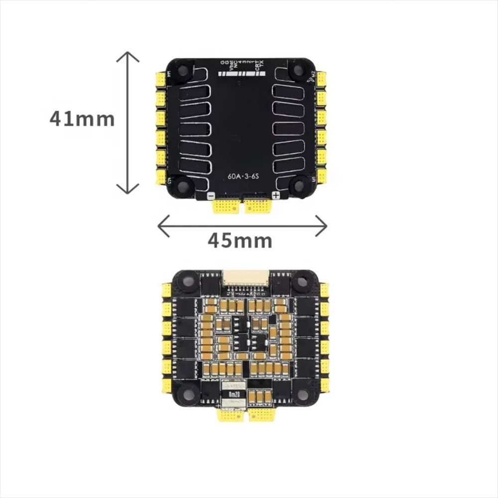 Raptor5 4-in-1 ESC 60A G701 V5 - Fpv Drone Flight Controller บทวิจารณ์และราคา