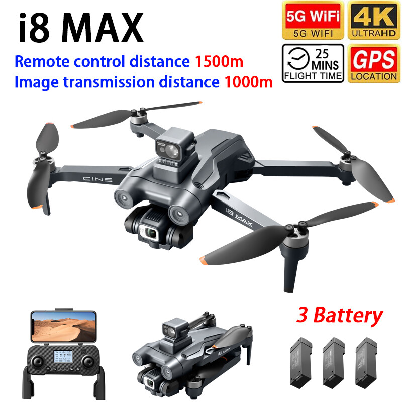 โดรนควบคุมระยะไกล I8 MAX พร้อม - Fpv Drone Flight Controller บทวิจารณ์และราคา