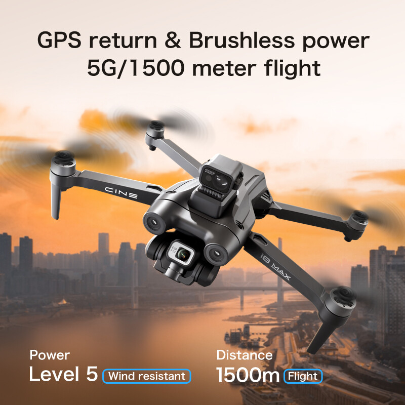 โดรนควบคุมระยะไกล I8 MAX พร้อม - Fpv Drone Flight Controller บทวิจารณ์และราคา
